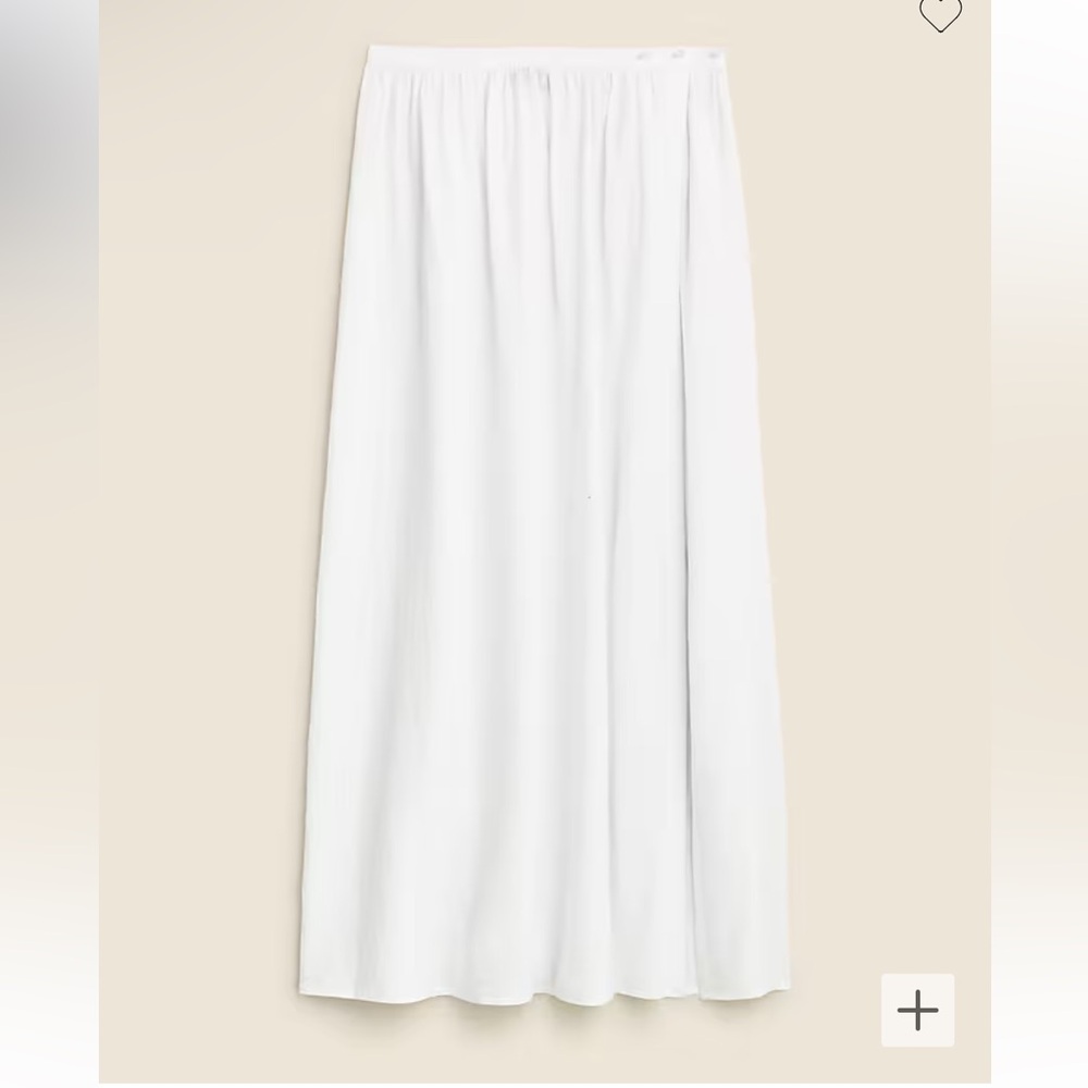 Jcrew Beach cotton white midi skirt - Picture 3 of 14